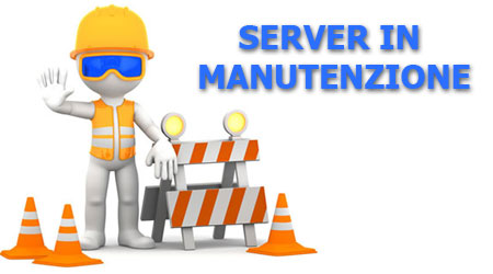 Server in mnautenzione